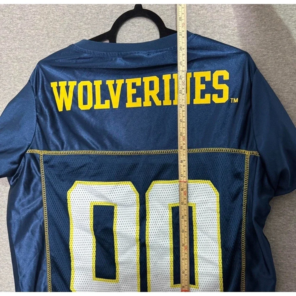 Wolverines Navy Blue‎ Jersey For Dogs XL Tailgate NCAA Michigan Game Day Pets